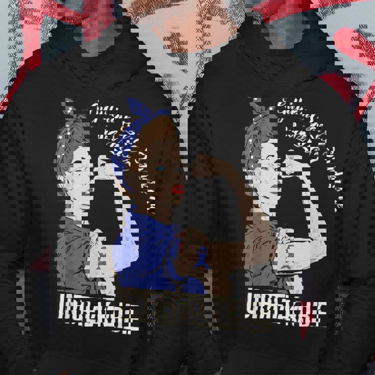 ギラン・バレー症候群啓発戦士 割れない彼女 パーカー 面白い贈り物