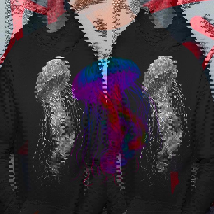 クラゲ 動物 モチーフ アート クラゲ パーカー 面白い贈り物