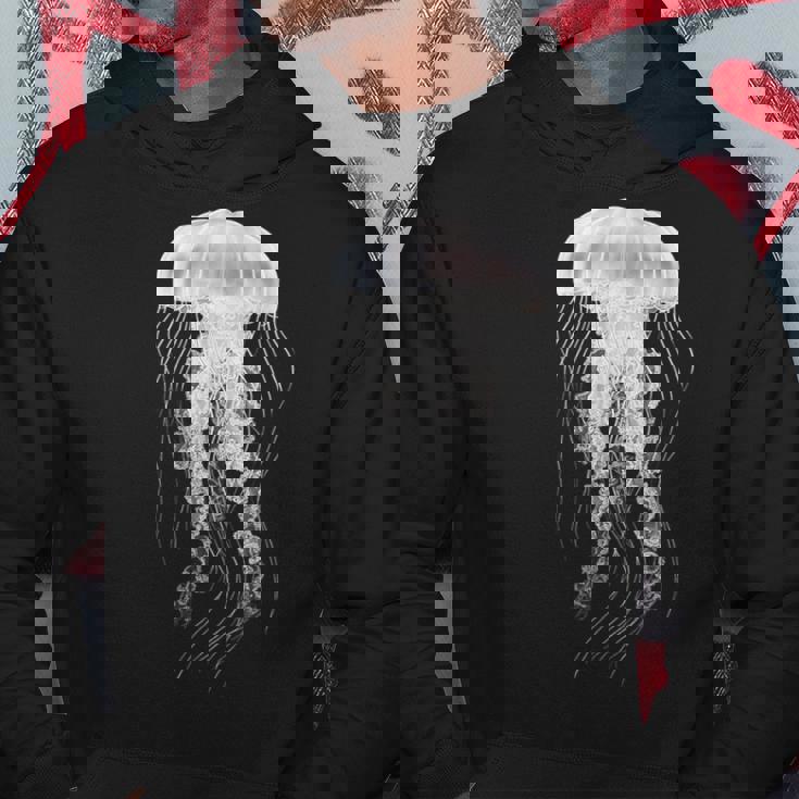 クラゲ 恋人 イラスト 動物 アート グラフィック クラゲ パーカー 面白い贈り物