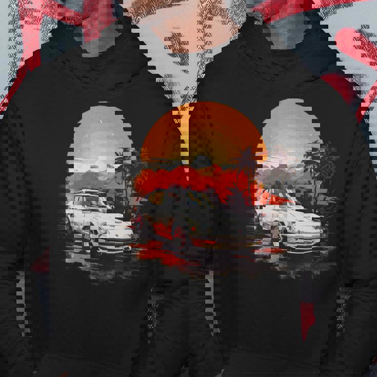 クラシック 240Z スポーツカー パーカー 面白い贈り物