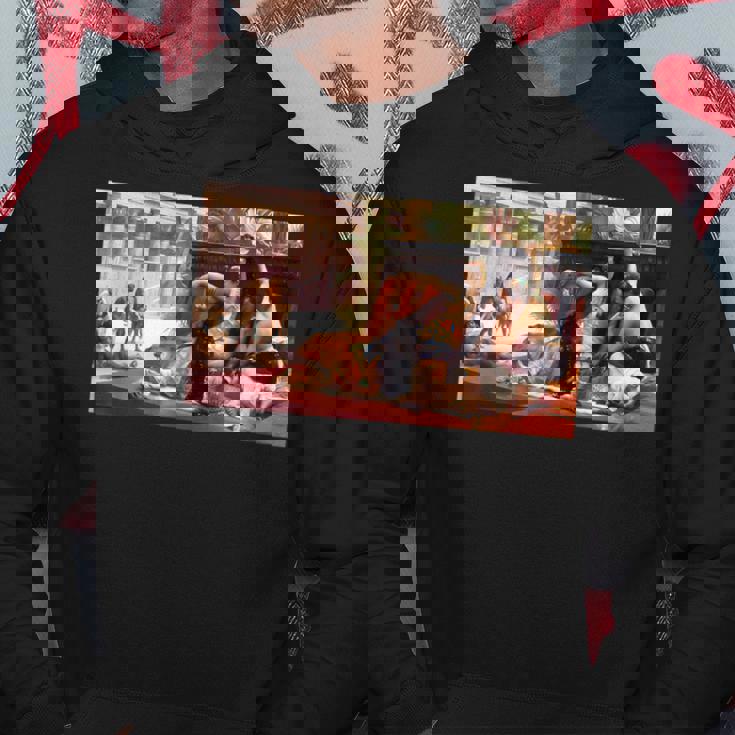 クレオパトラの毒をテストするアレクサンドル・カバネル1887 パーカー 面白い贈り物