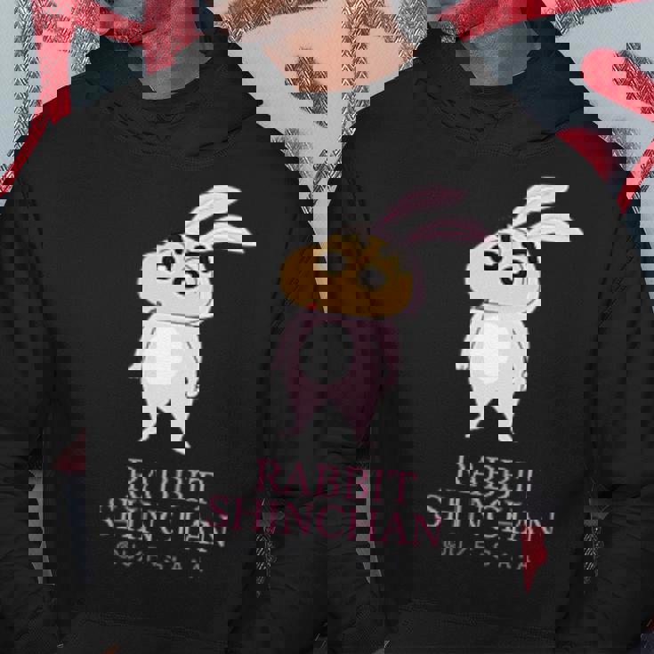 クレヨンしんちゃん うさぎしんちゃん ワンポイント パーカー 面白い贈り物