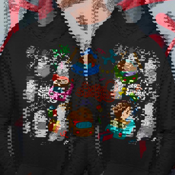 クレヨンしんちゃん かすかべ防衛隊 Party Time パーカー 面白い贈り物