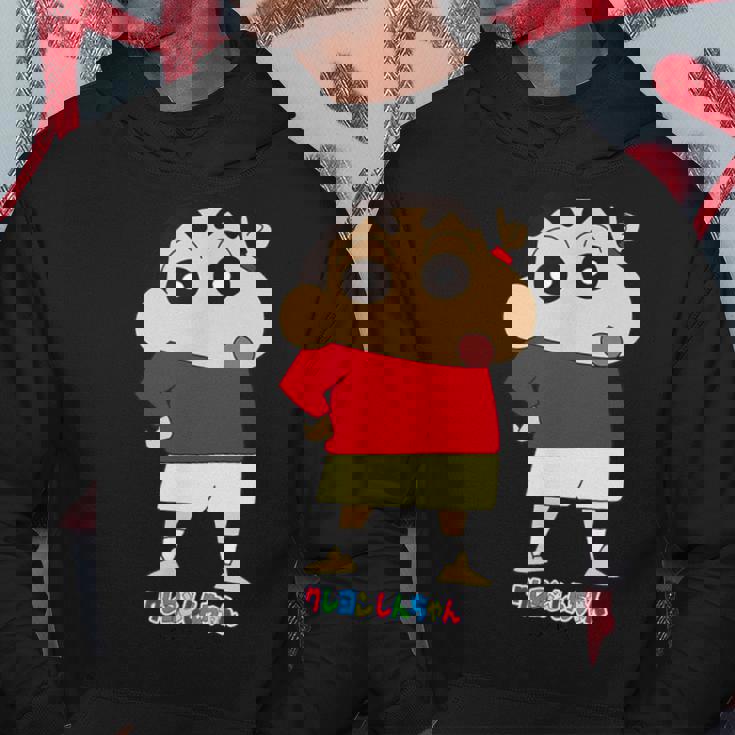 クレヨンしんちゃん しんちゃんは人気者 パーカー 面白い贈り物