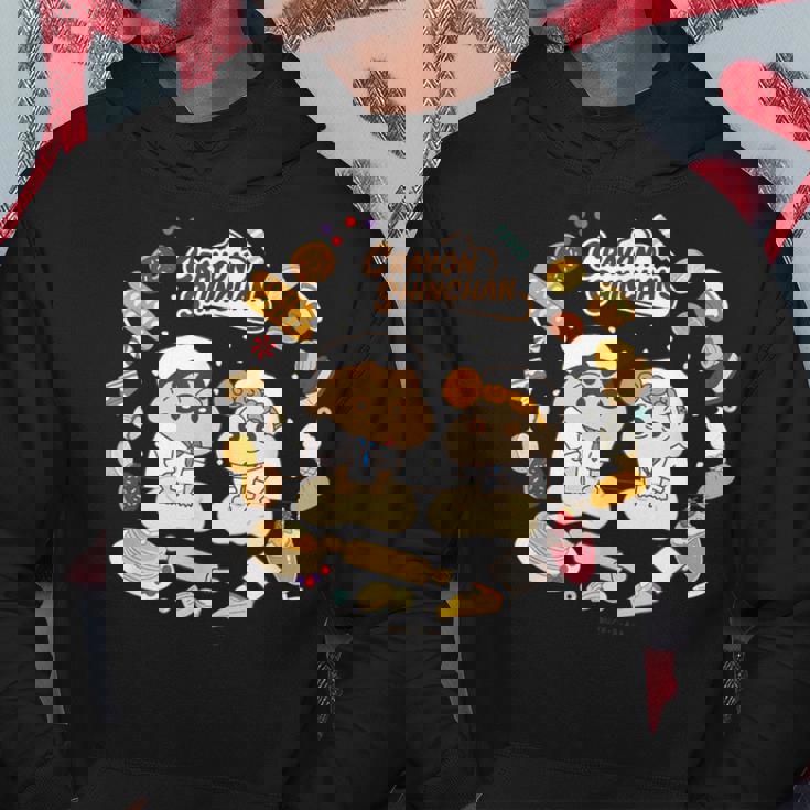 クレヨンしんちゃん ひまわりとパンづくり デザートタイム パーカー 面白い贈り物