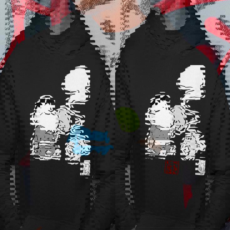 クレヨンしんちゃん 夏を感じる涼しげしんちゃん パーカー 面白い贈り物