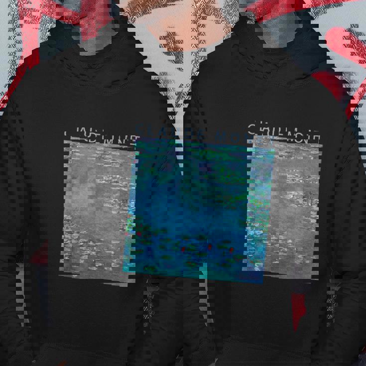 クロード モネ 面白いtシャツ 睡蓮 印象派 絵画 アート メンズ レディース 面白い 服 美術 油彩画 パーカー 面白い贈り物