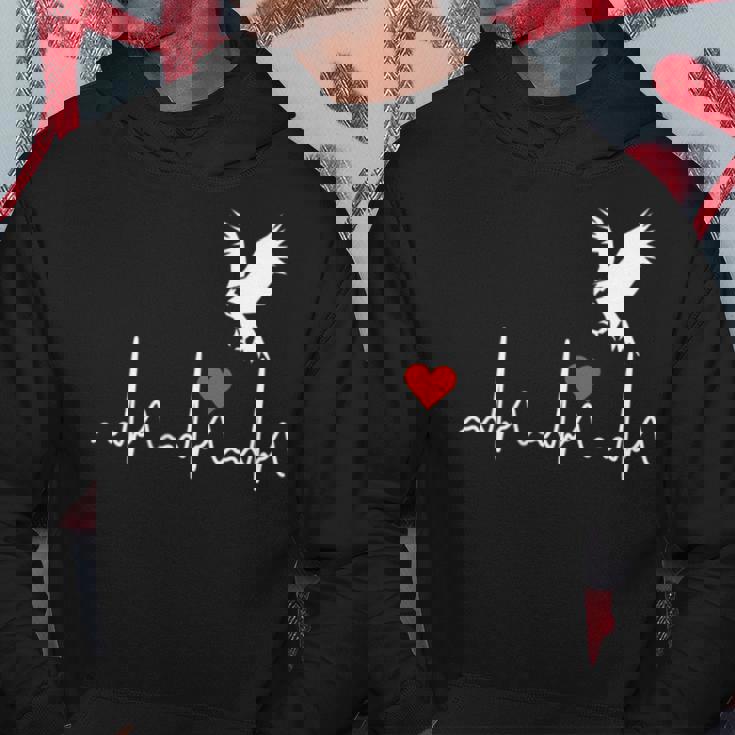 クールなアメリカンイーグル Usa ハートビート 素晴らしいギフト メンズ レディース キッズ パーカー 面白い贈り物