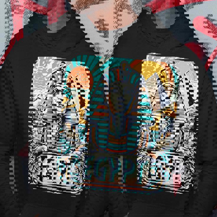 クールなエジプトスフィンクス旅行コスチュームエジプトのお土産。 パーカー 面白い贈り物