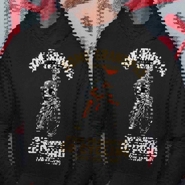 クールなグランパス自転車サイクリング パーカー 面白い贈り物