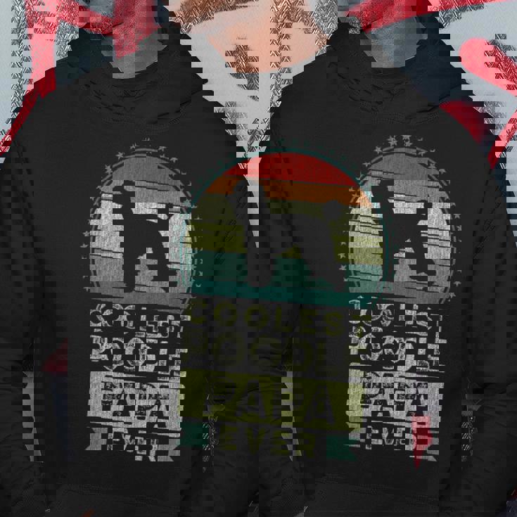 クールなプードル・パパ、父の日 パーカー 面白い贈り物