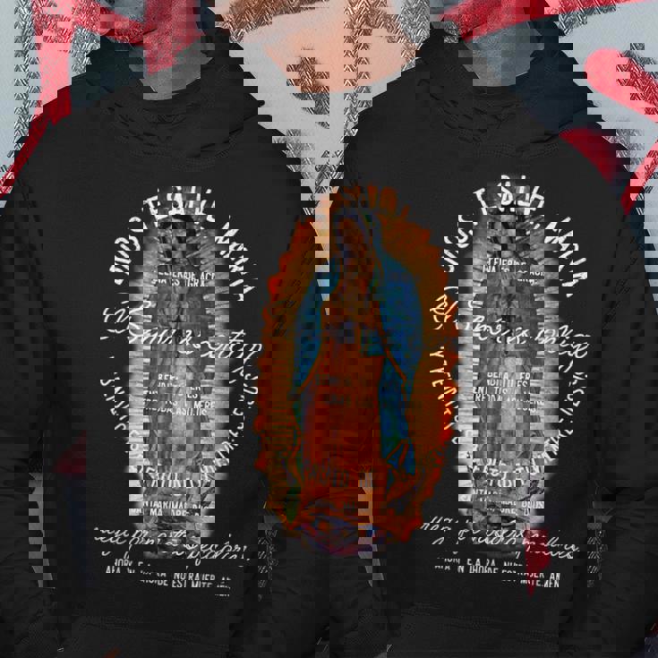 グアダルーペの聖母 カトリック アヴェ マリア スパニッシュヘイルマリア パーカー 面白い贈り物