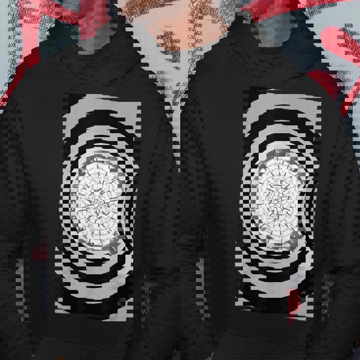 グッゲンハイム美術館 建築愛好家 ブラック&ホワイトデザイン パーカー 面白い贈り物