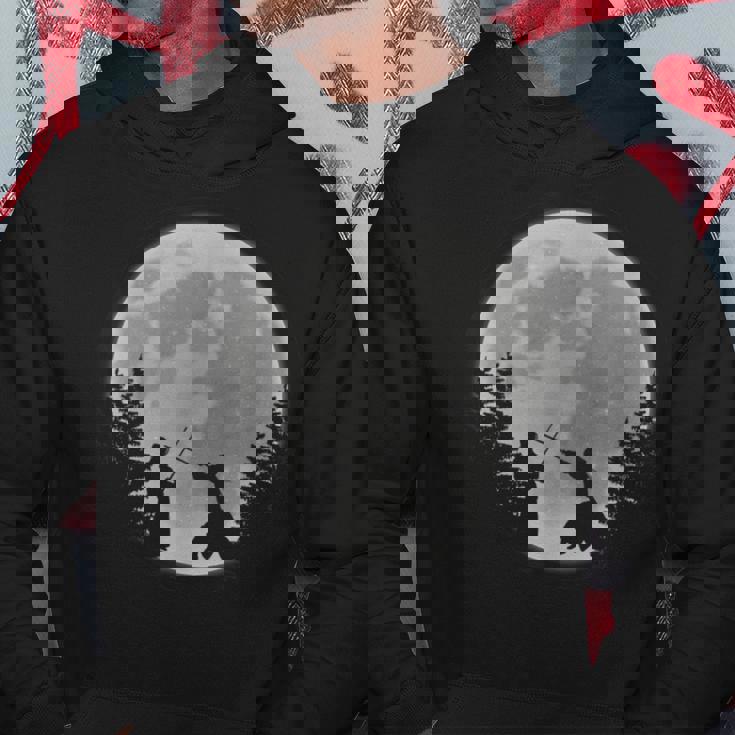 グレート剣道サムライズウィズムーンデザインジャパンウォリアー パーカー 面白い贈り物