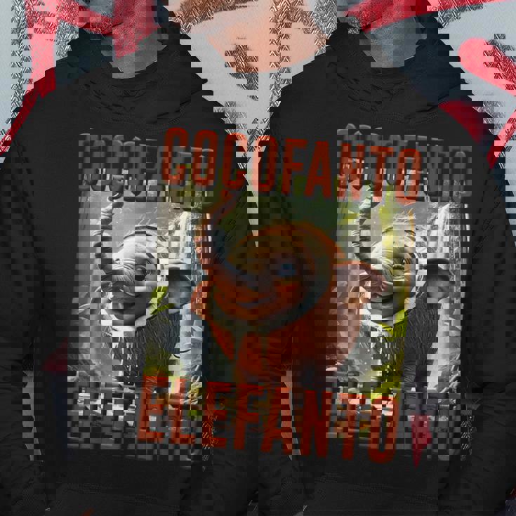 ココファント エレファント イタリアン ブレイン モンスター Ai キッズ パーカー 面白い贈り物