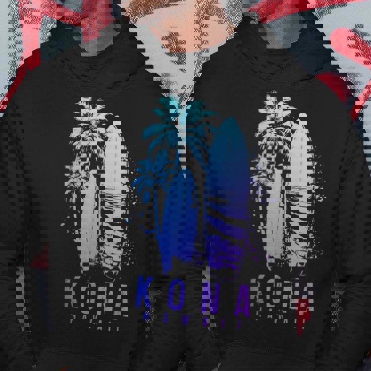 コナ ハワイ ハワイアン サーフィン ビンテージ サーフィン サーファー パーカー 面白い贈り物