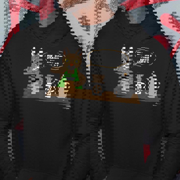 コーヒーいかが？ 猫 コーヒー パーカー 面白い贈り物