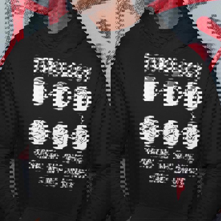 コーヒーカップをドーナツに変える面白いトポロジー 数学の先生 パーカー 面白い贈り物