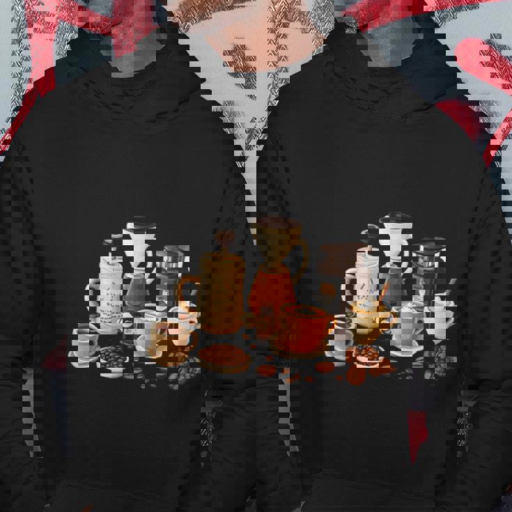 コーヒー愛好家アートギフト パーカー 面白い贈り物