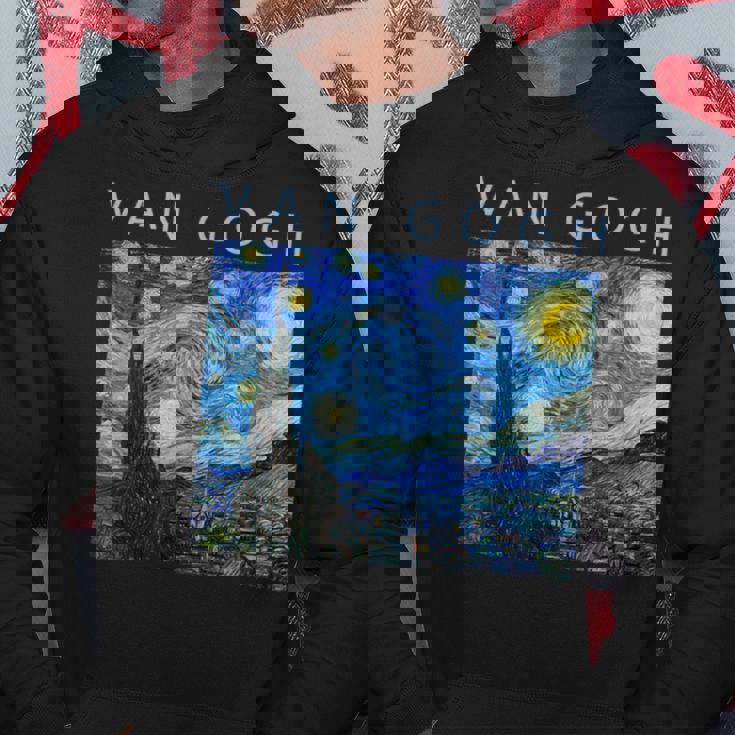ゴッホ 面白いtシャツ おもしろ アート 星月夜 印象派 絵画 メンズ レディース 面白い 服 美術 ネタ パーカー 面白い贈り物