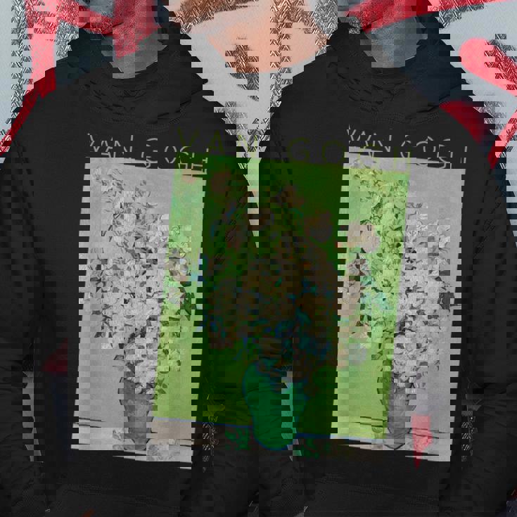 ゴッホローズアートスプリング パーカー 面白い贈り物