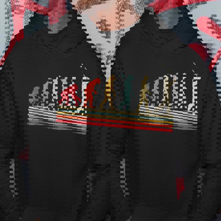 ゴルファー&ゴルファーへのレトロなゴルフエボリューションギフト パーカー 面白い贈り物