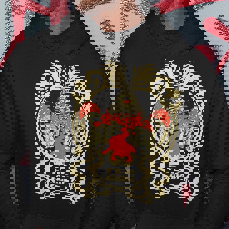 サイケデリック キノコ フライ 寒天 レイビング フェスティバル パーティー 行楽 パーカー 面白い贈り物