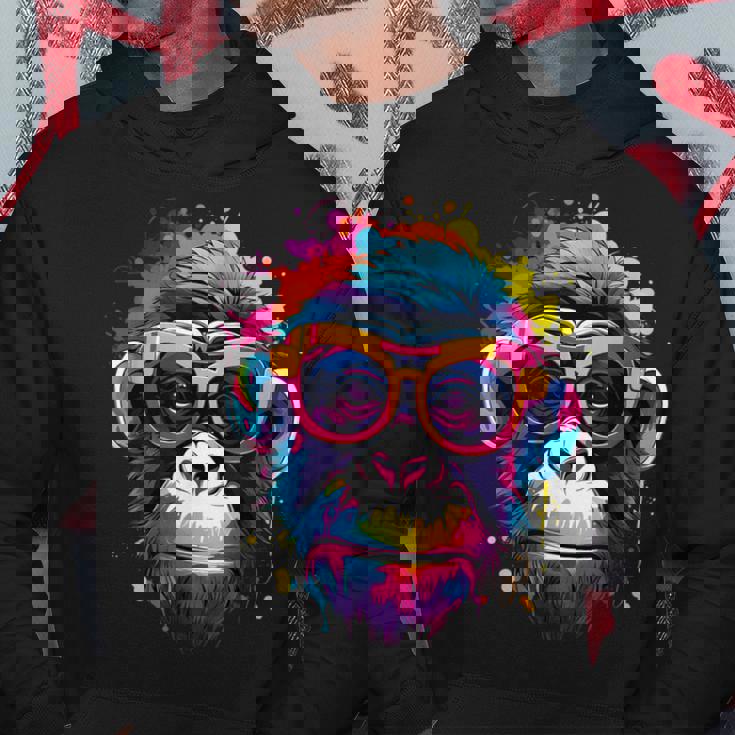 サイケデリック・エイプ、オタク、エイプ パーカー 面白い贈り物