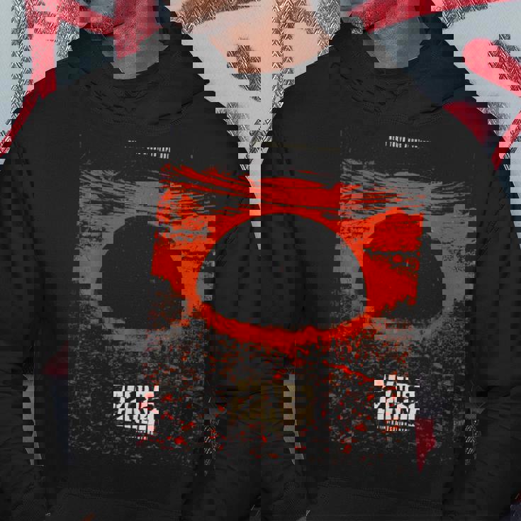 サイバーパンクシティ爆発 パーカー 面白い贈り物