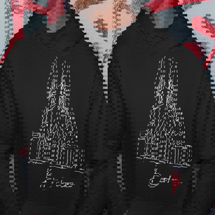 サグラダ ファミリア バルセロナ カタルーニャ スペイン パーカー 面白い贈り物