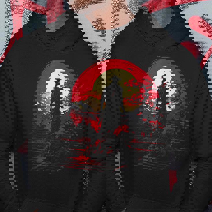 サムライ・カタナ 名誉 武道 日本語 パーカー 面白い贈り物