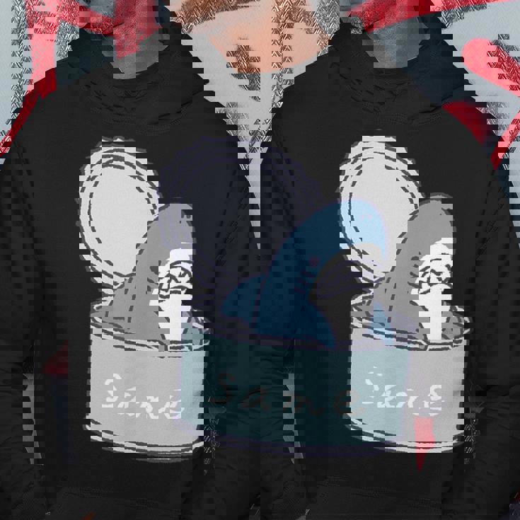 サメの缶詰め パーカー 面白い贈り物