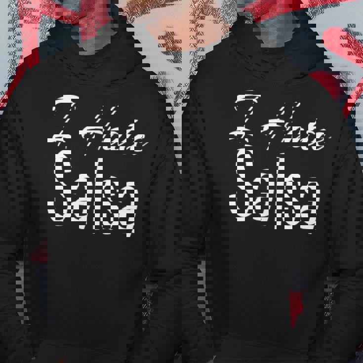 サルサが嫌い パーカー 面白い贈り物