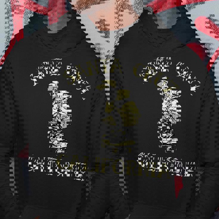 サンタクルーズ カリフォルニア オールドスクール スケーター パーカー 面白い贈り物