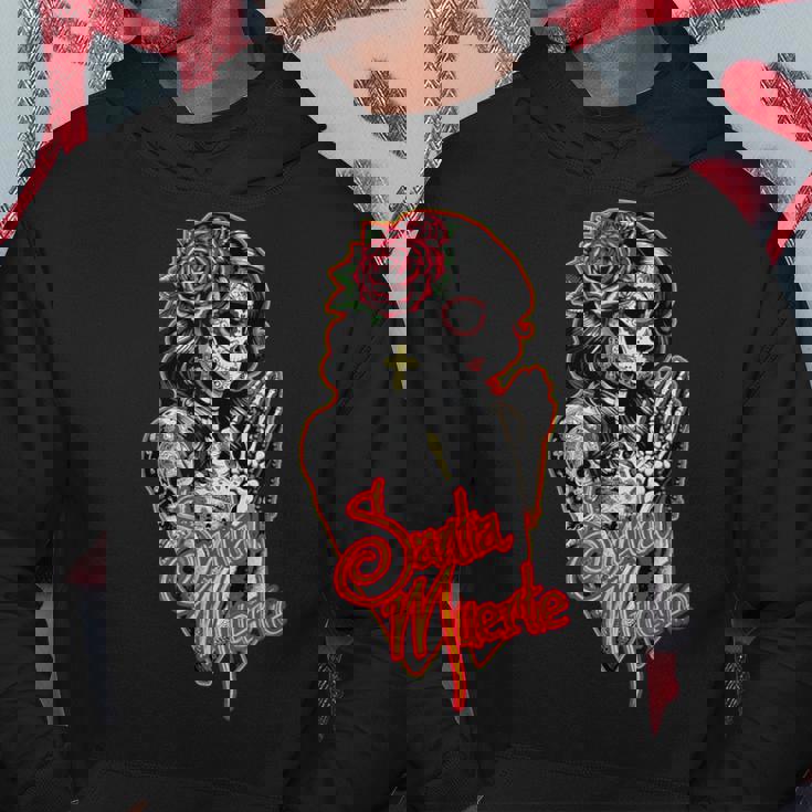 サンタ・ムエルテ・カトリーナ・カラベラ パーカー 面白い贈り物