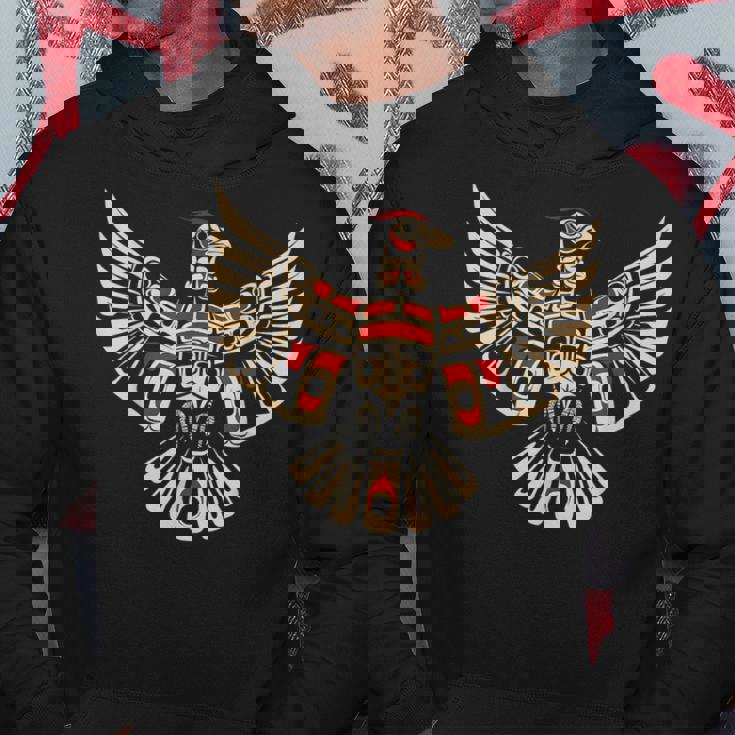 サンダーバード ノースウェスト ネイティブアメリカン 部族 誇り高い遺産 パーカー 面白い贈り物