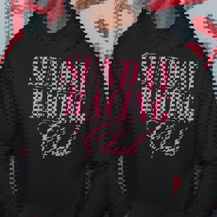 サンデーレーシング クラブレーサー デザイン パーカー 面白い贈り物