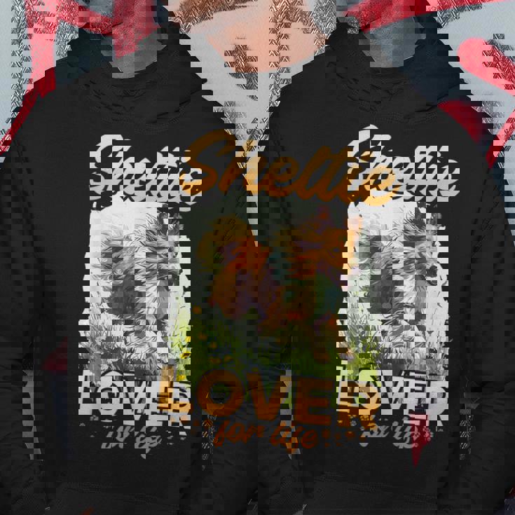 シェットランド・シープドッグ・ドッグ・シェルティー-シェルティ・ラヴァー・フォー・ライフ パーカー 面白い贈り物