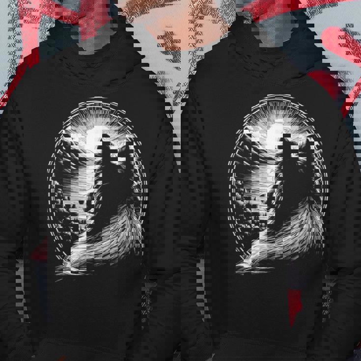 シェットランド・シープドッグ犬シーン シェルティ グラフィック アート デザイン パーカー 面白い贈り物