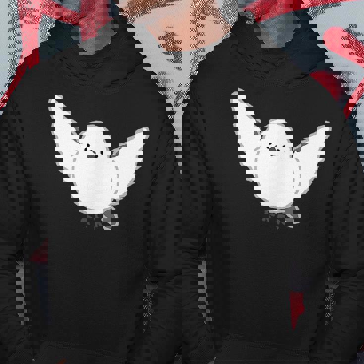 シマエナガ 翼を広げて飛ぶ しまえなが デフォルメ パーカー 面白い贈り物