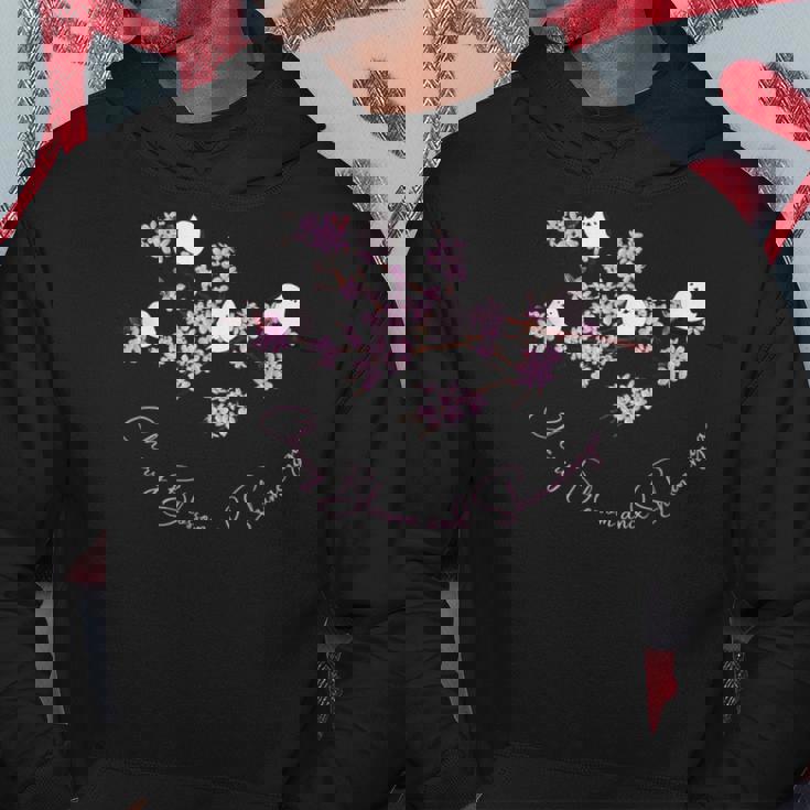 シマエナガと桜の木 シマエナガと桜の花 満開の桜 日本の美しい風景 また冬に会おうね パーカー 面白い贈り物