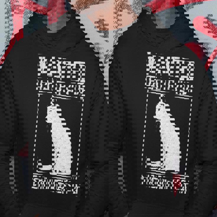 シュレディンガーの猫 指名手配の猫 死んで生きている 物理学 物理学者 パーカー 面白い贈り物