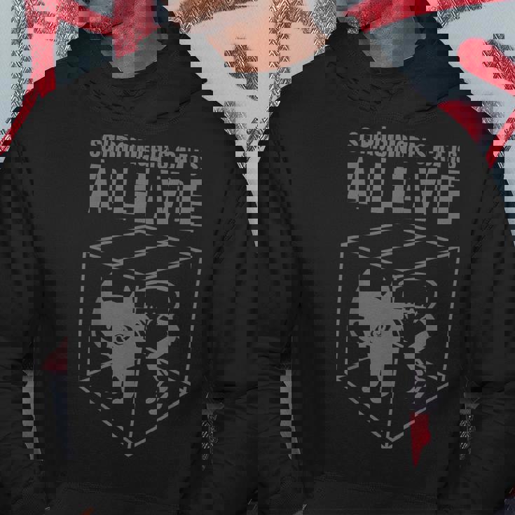 シュレディンガーの猫はアデレーヴデ-Art1 Wt-Trans パーカー 面白い贈り物