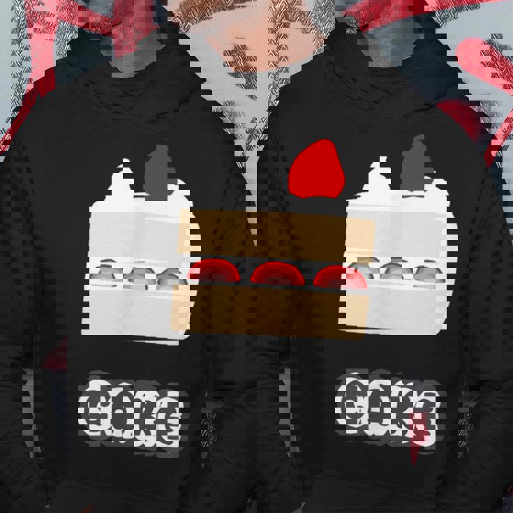 ショートケーキ『スイーツ ポップ』苺 イチゴのケーキ お菓子 おやつ 面白い かわいい パーカー 面白い贈り物