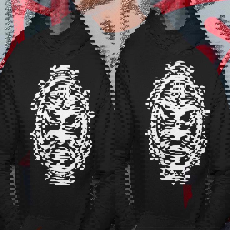 シンボル ハカ マスク カルチャー マオリ族 ニュージーランド パーカー 面白い贈り物