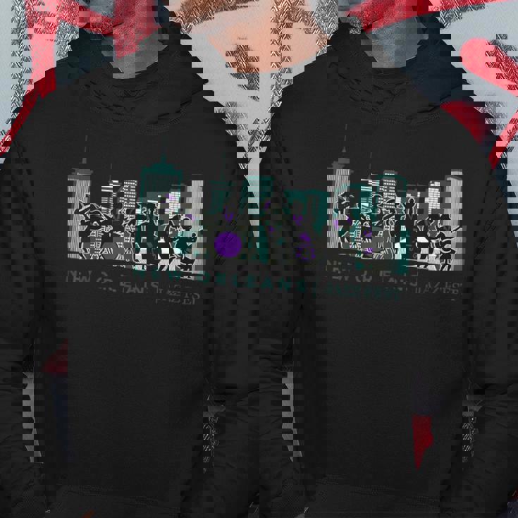 ジャズミュージック ニューオーリンズフェスト ジャズフェスティバル お土産 パーカー 面白い贈り物