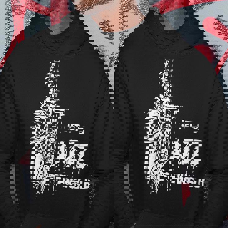 ジャズ・サックス レッツ・ジャズ・シング・アップlet's Jazz Thing Up パーカー 面白い贈り物