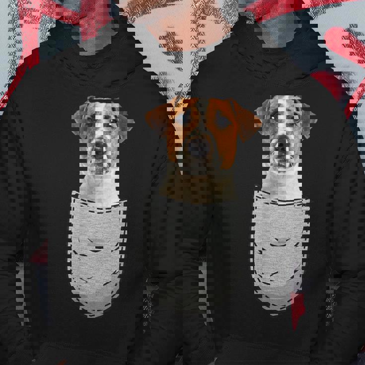 ジャックラッセルテリア Jrt チェストバッグ ポケットドッグオーナー パーカー 面白い贈り物