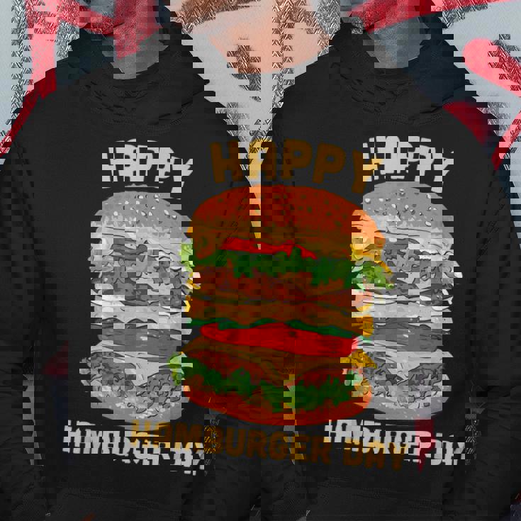 ジャンクフード チーズバーガー ハンバーガー デイバーガーフライ パーカー 面白い贈り物