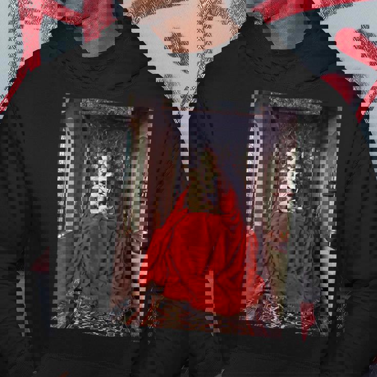 ジャン・ファン・エイク作 ルッカ・マドンナ 1436 パーカー 面白い贈り物